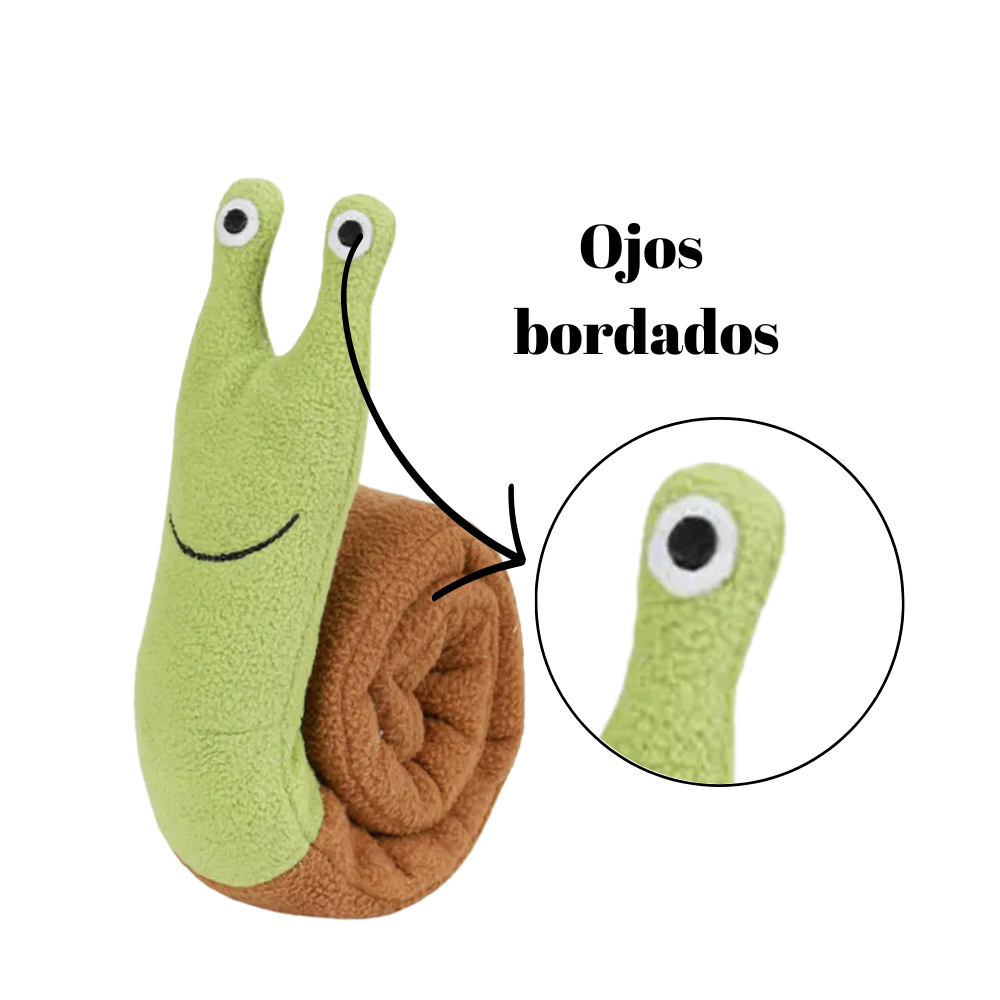 Juguete Perro Caracol Peluche