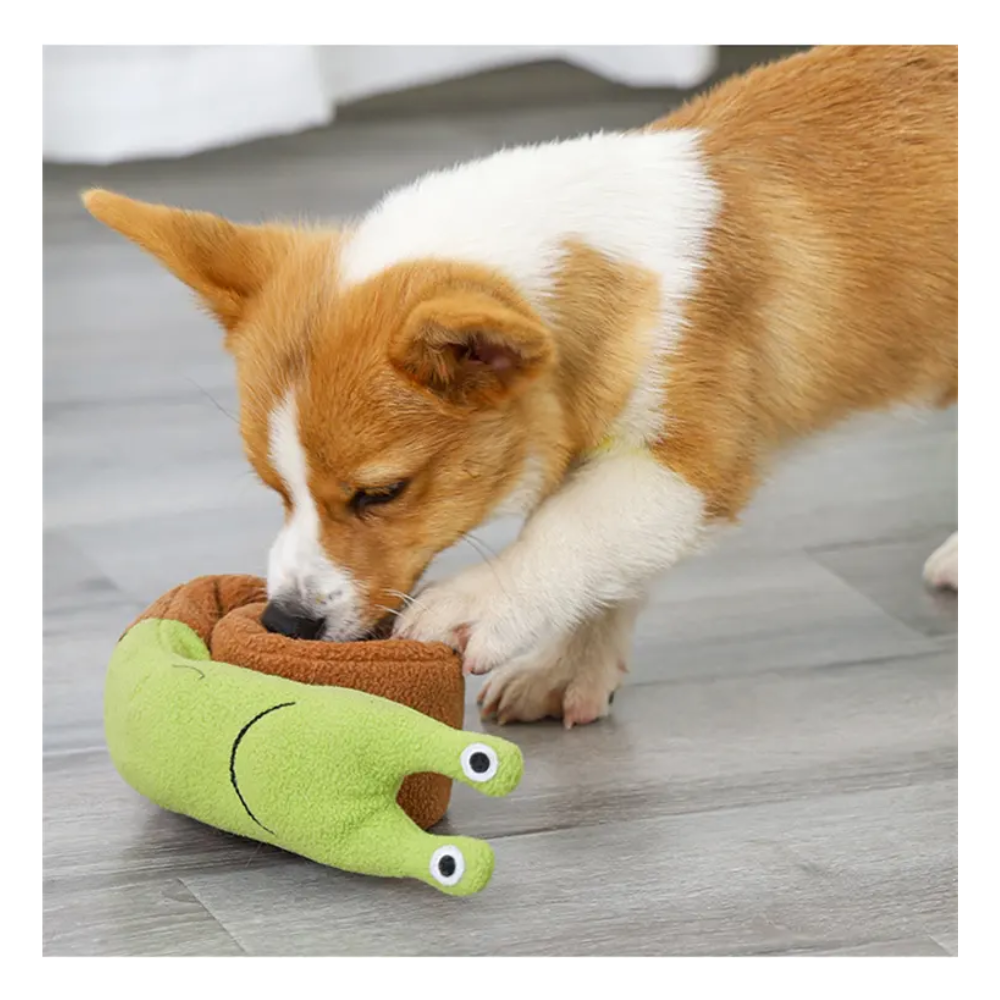 Juguete Perro Caracol Peluche