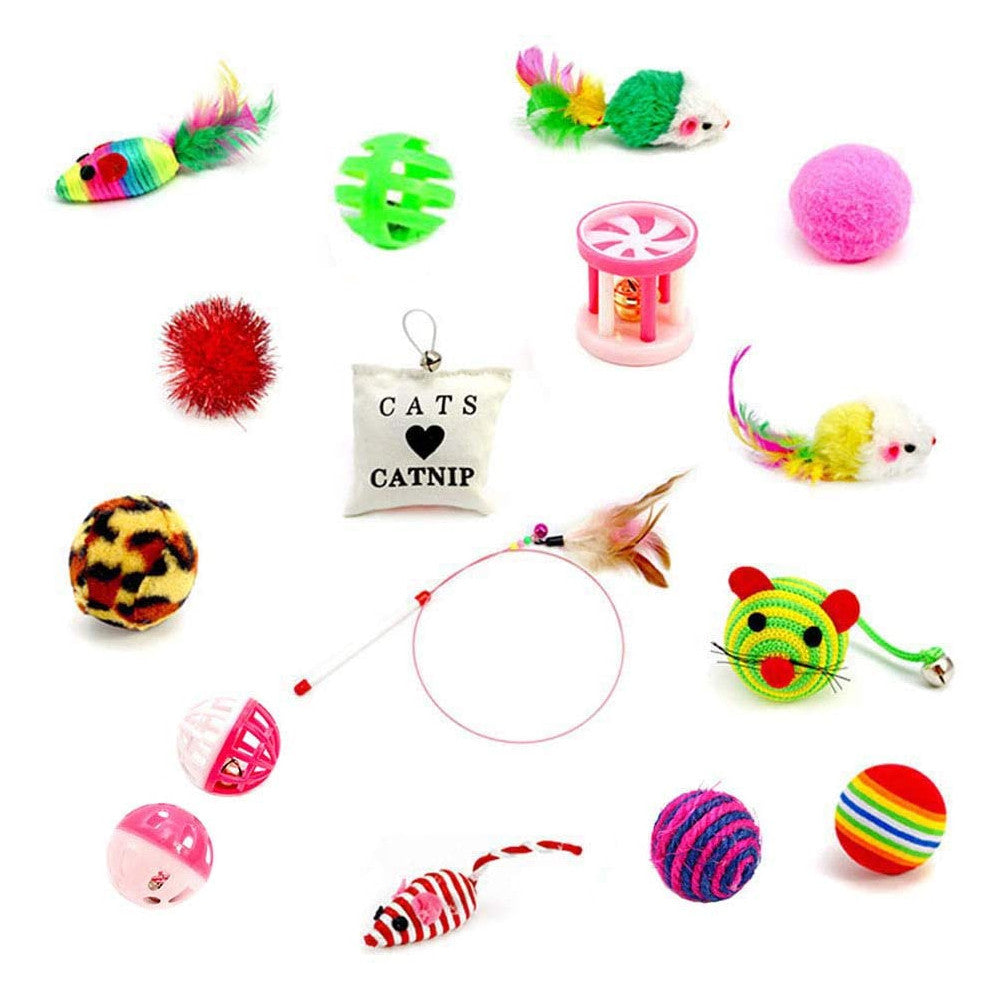 Juguete Interactivo Gato Pack 16 Toy
