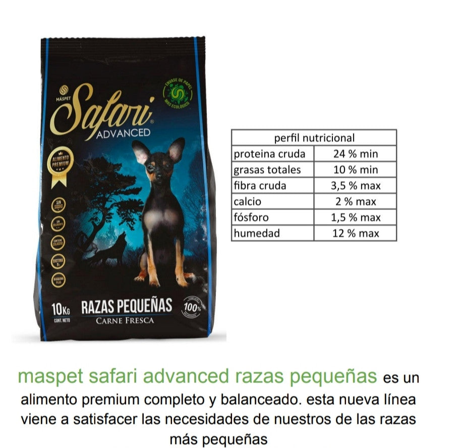 Alimento Safari Adulto Raza Pequeña