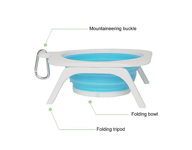 TAZON PARA PERRO PLEGABLE VIAJERO
