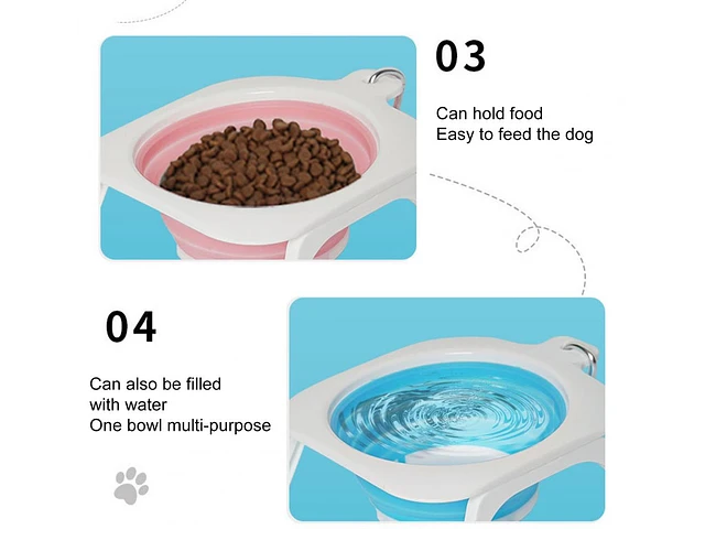 TAZON PARA PERRO PLEGABLE VIAJERO