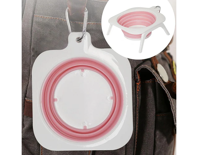 TAZON PARA PERRO PLEGABLE VIAJERO
