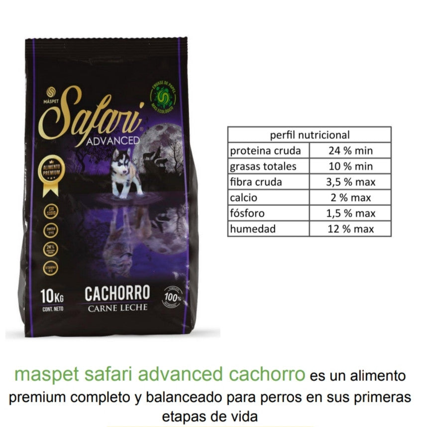 Alimento Safari cachorro