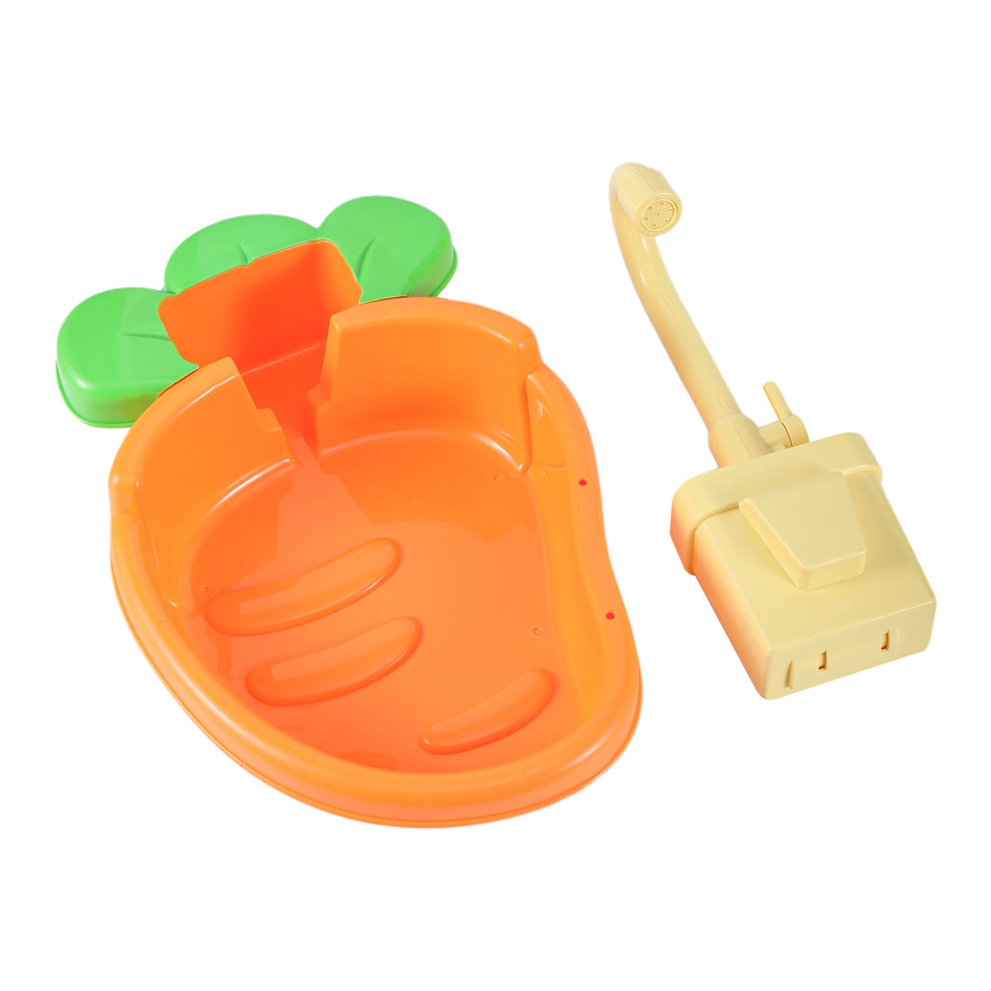 Bañera de juguete automática para aves
