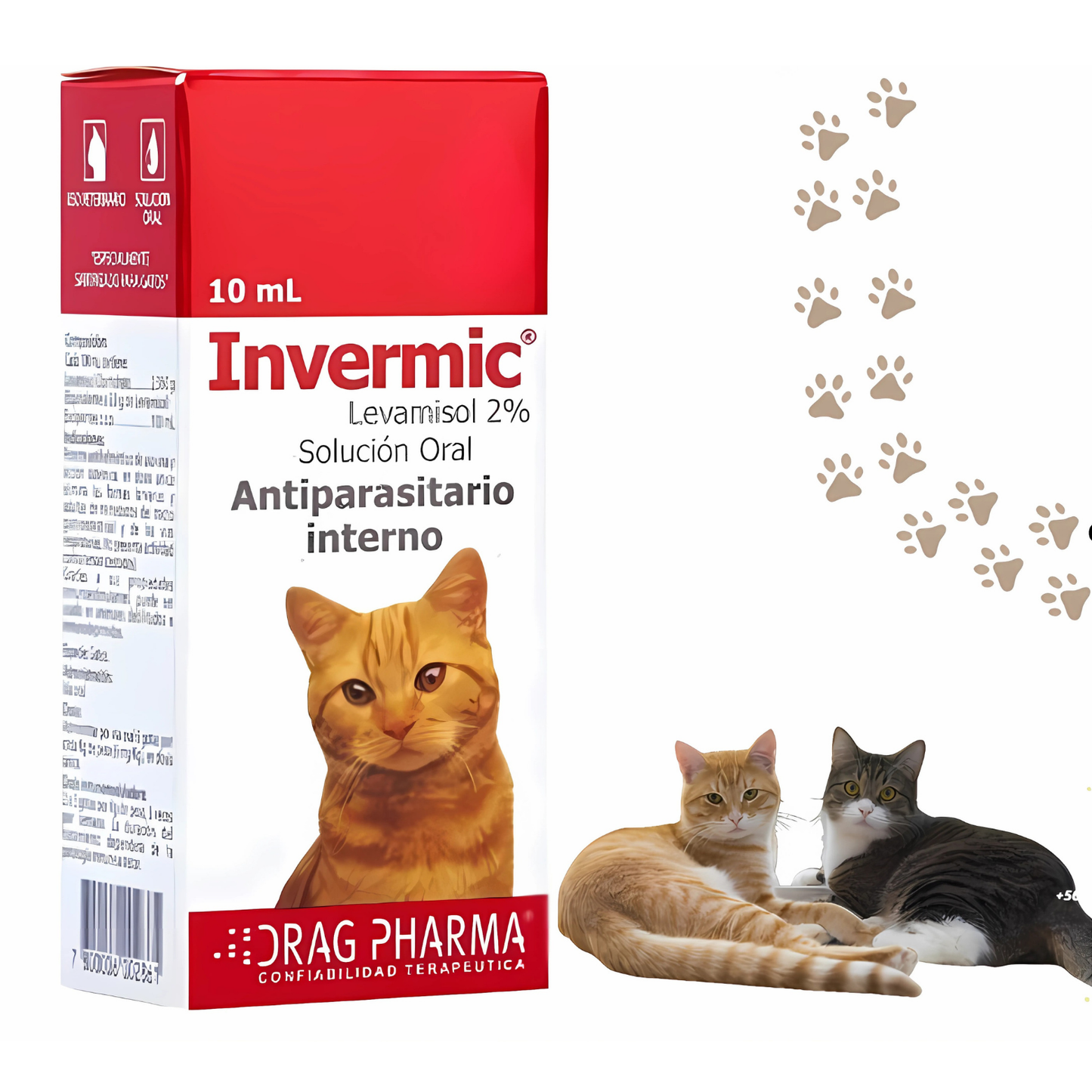 Invermic en gotas para gatos