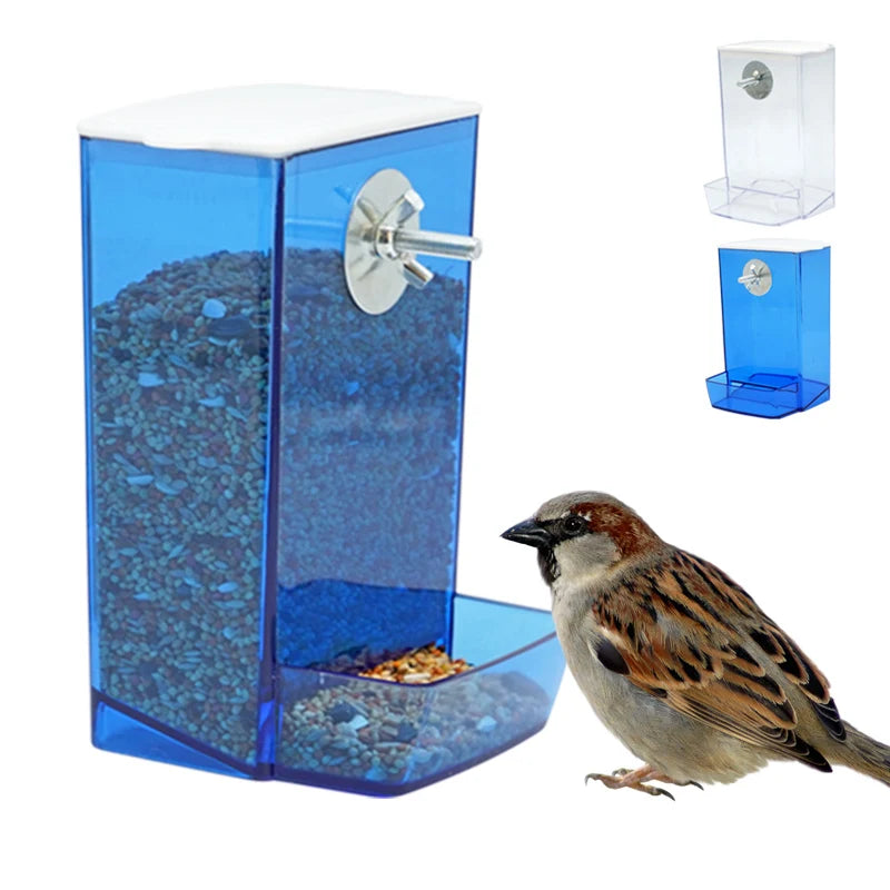 Caja de alimentación para pájaros