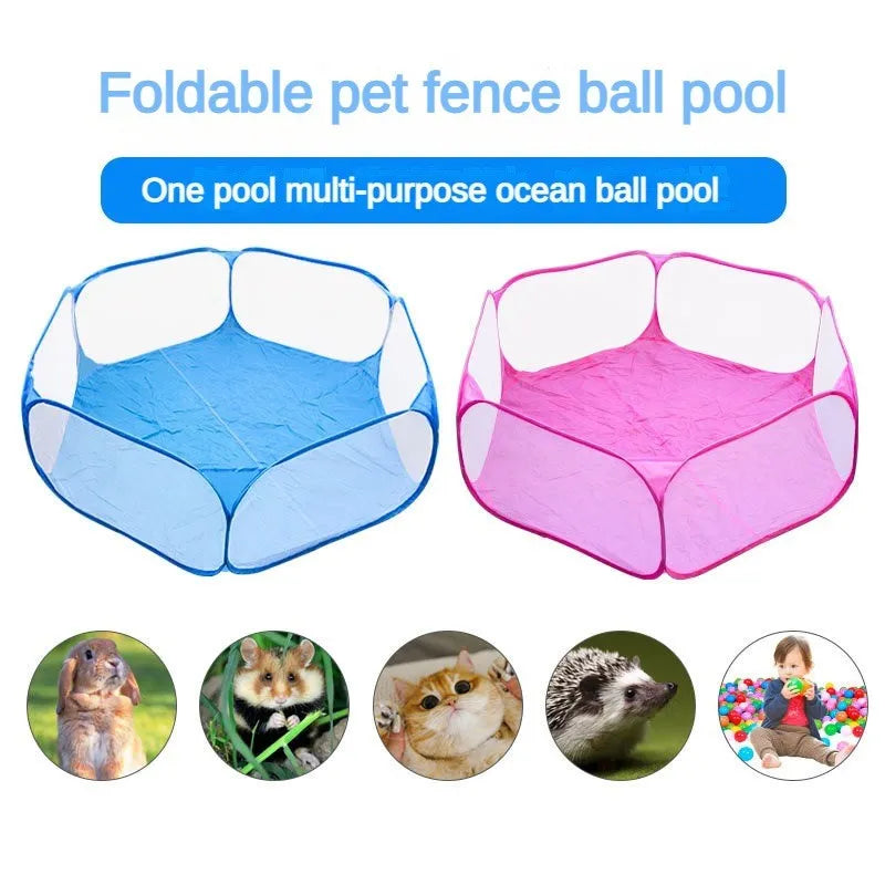 Jaula plegable para hámster, erizo o animales pequeños