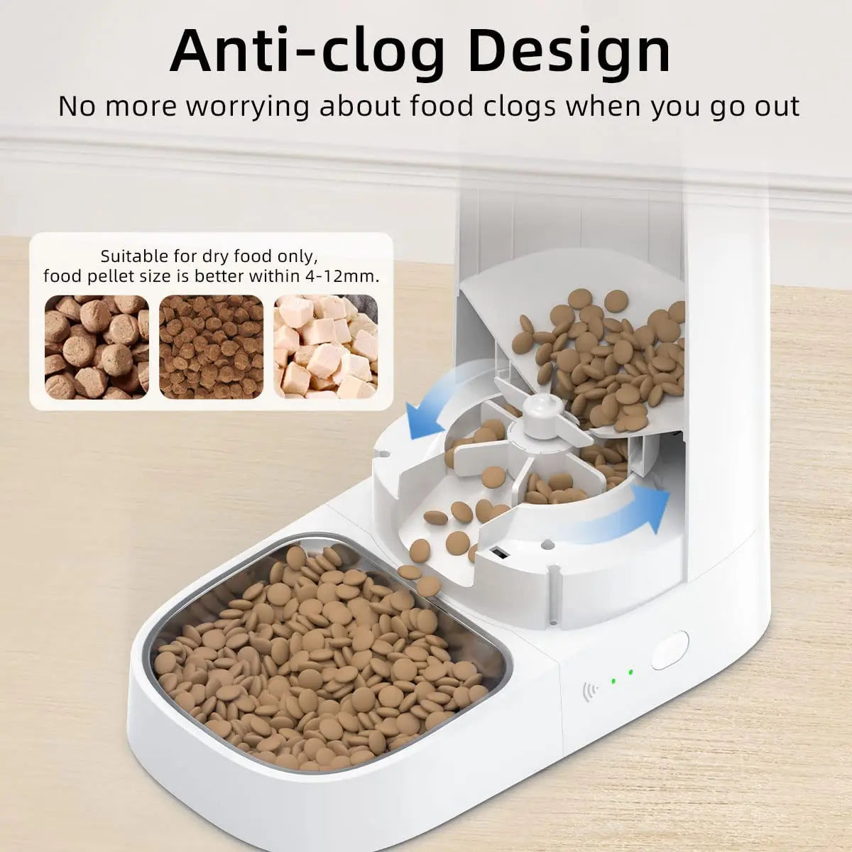 Robot -Alimentador automático para gatos y perros