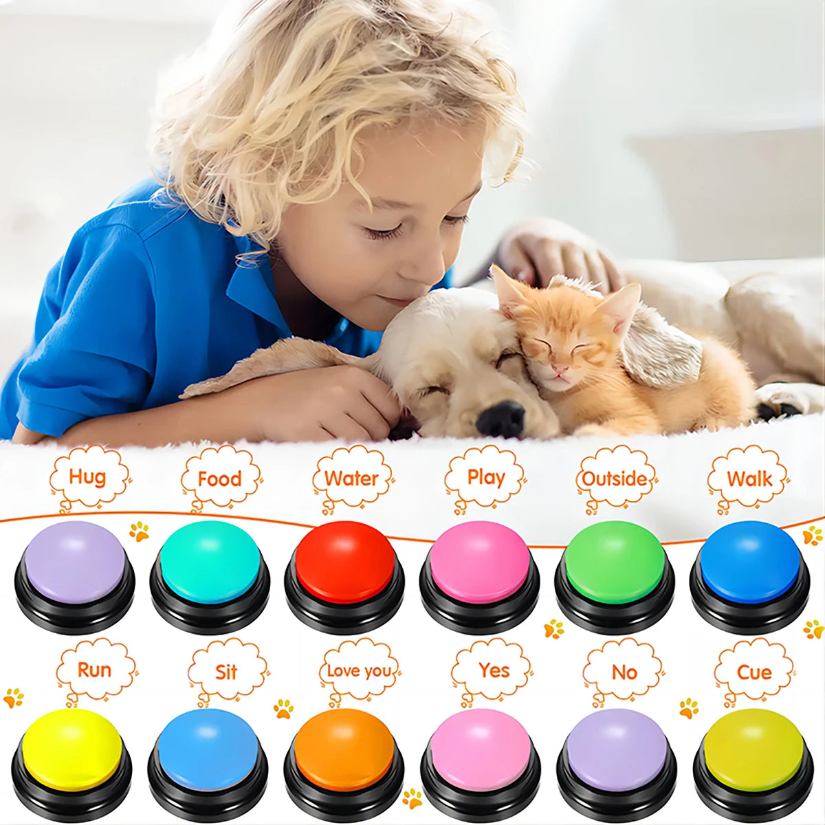 Juguetes Divertidos grabables para perros