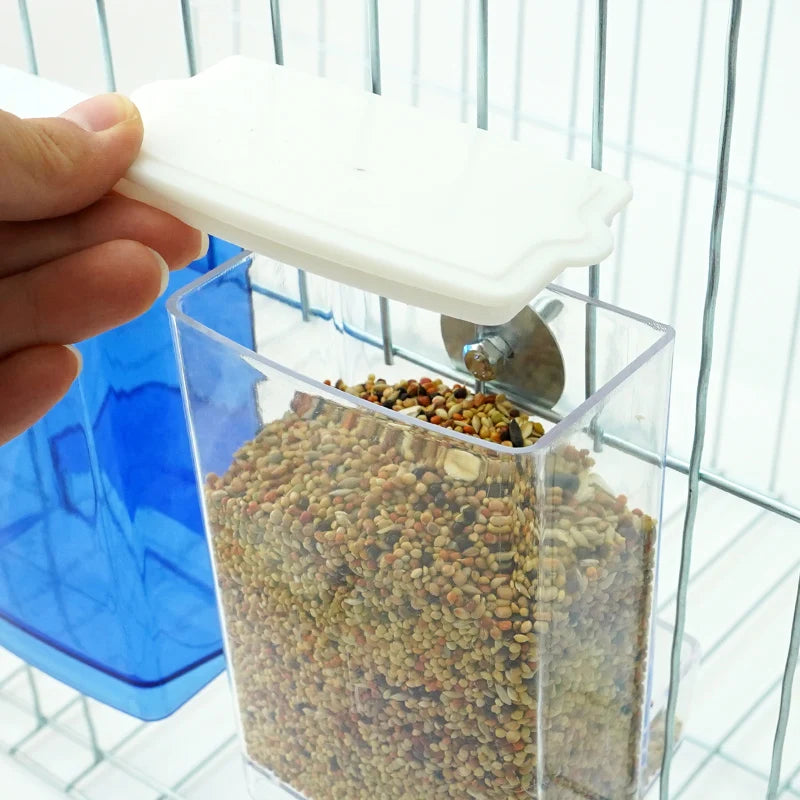 Caja de alimentación para pájaros