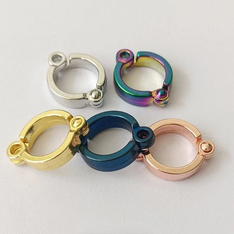 Anillos de Metal para pata de pájaro especial para adiestramiento