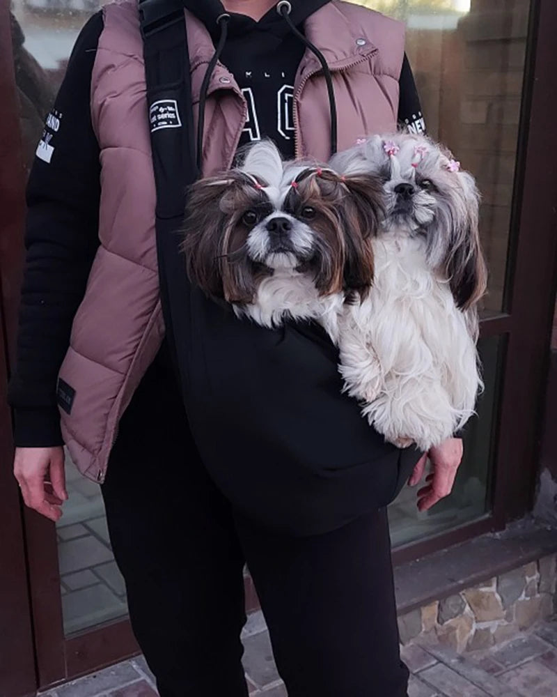 Bolsa de transporte ajustable para mascotas, bolso de un solo hombro para cachorros, viaje al aire libre, cómodo, Corgi