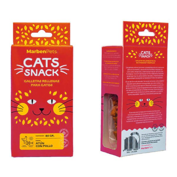 Galleta Cat’s Snack 80 gr, Variedades