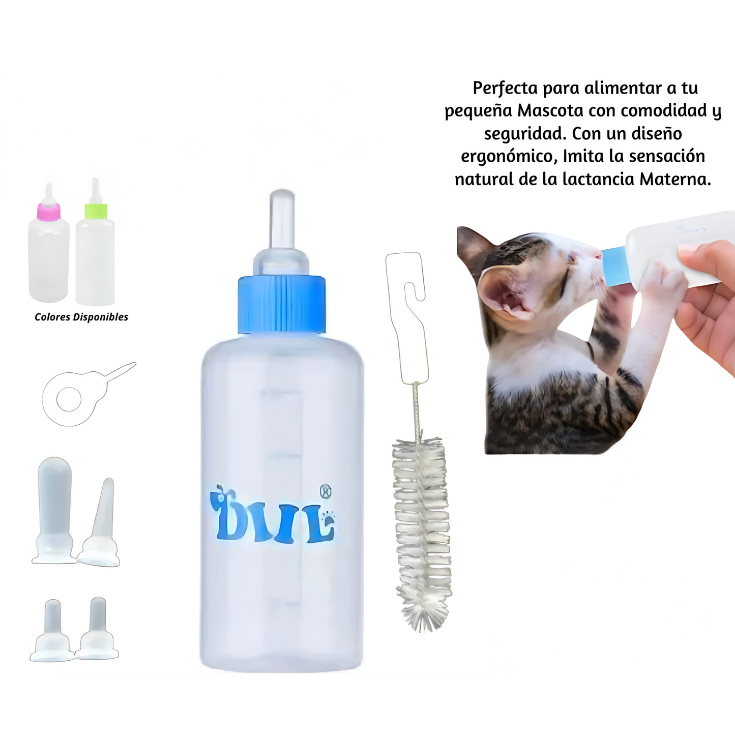 Mamadera pequeña 60 ml.