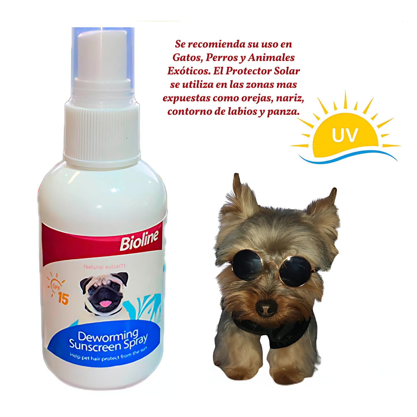 Protector solar antiparasitario Bioline