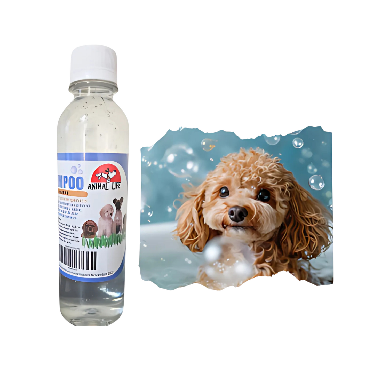 Shampoo neutro para cahorros 250 ml.