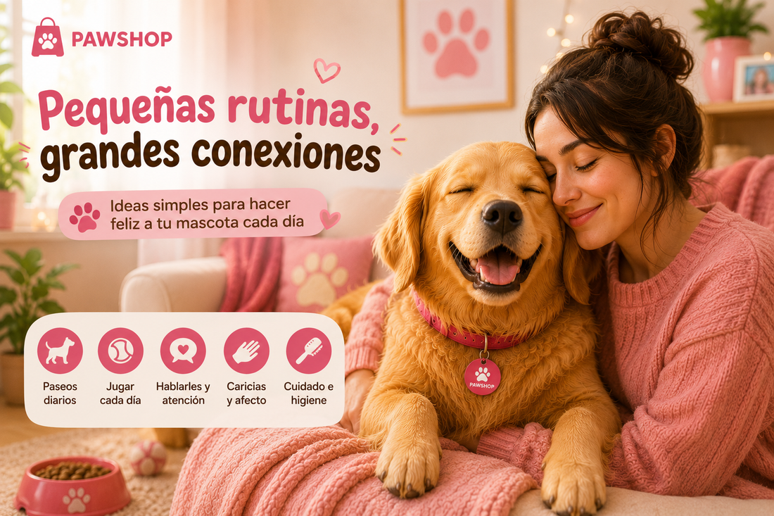 Las pequeñas rutinas que hacen feliz a tu mascota