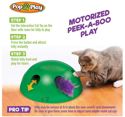 POP N PLAY JUGUETE INTERACTIVO PARA GATO