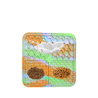 Plato de silicona para lamer