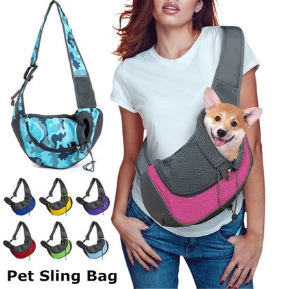 Bolso transportable para mascotas, tela transpirable, malla Oxford